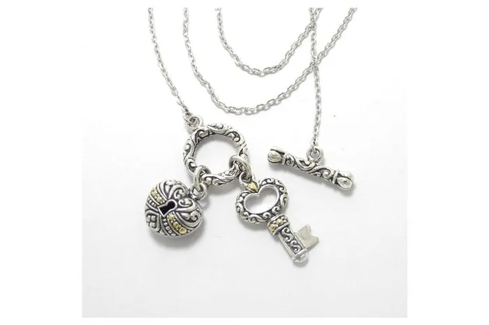 Samuel B Necklaces Key To My Heart Necklace
