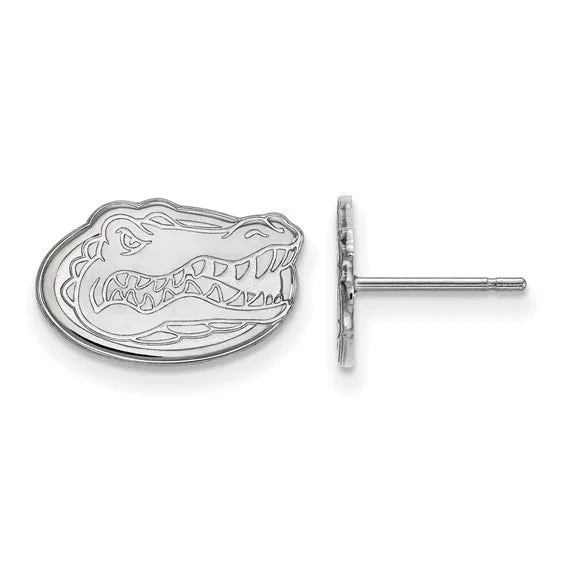 10k White Gold LogoArt University of Florida Gator Extra Small Post Earrings International Diamond Center Earrings 10k White Gold LogoArt University of Florida Gator Extra Small Post Earrings International Diamond Center Earrings