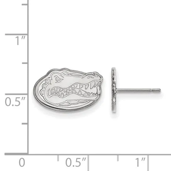 10k White Gold LogoArt University of Florida Gator Extra Small Post Earrings International Diamond Center Earrings 10k White Gold LogoArt University of Florida Gator Extra Small Post Earrings International Diamond Center Earrings