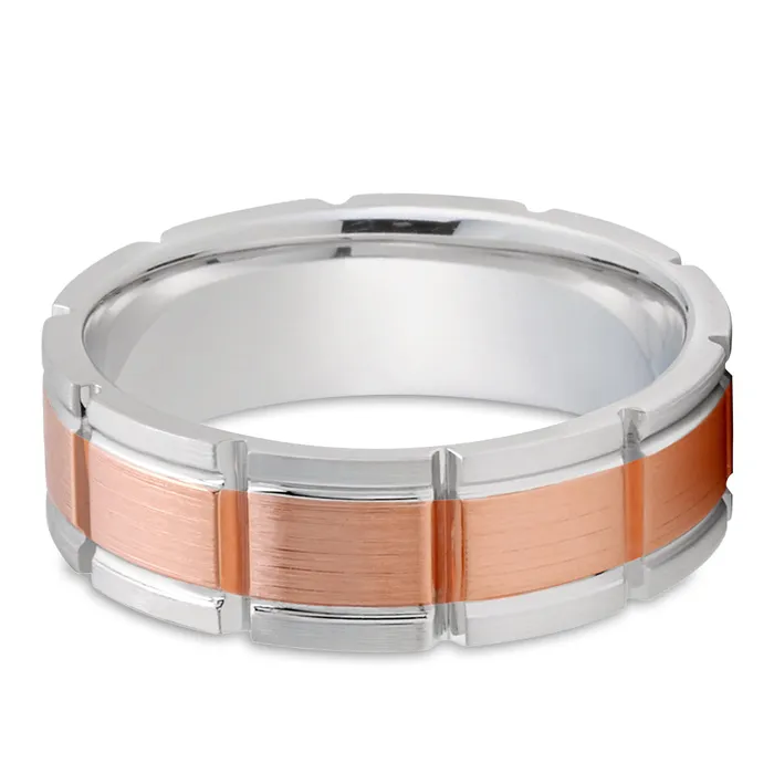 Clean Casting Jewelry Rings Rose Gold Wedding Ring Rose Gold Wedding Band 14k Rose Gold Ring White Gold Ring