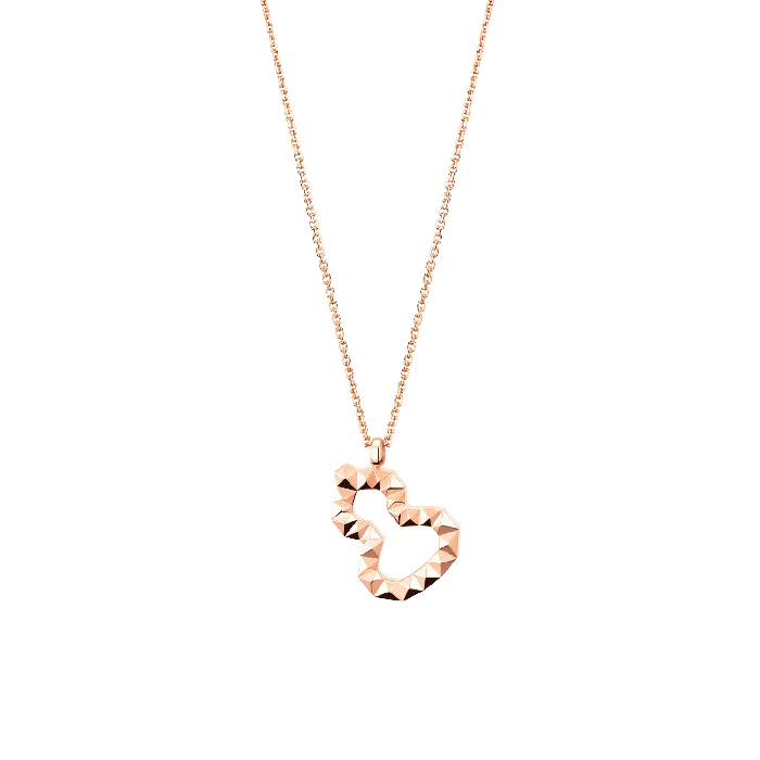 Qeelin Small Wulu Necklace in 18K rose gold Necklaces
