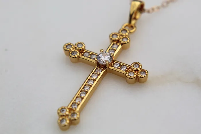 Royal Cross Necklace TheLittleCatholic Necklaces