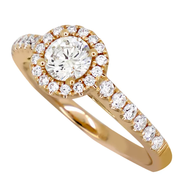 Shop IDC estore Rings Complete Round Engagement Ring