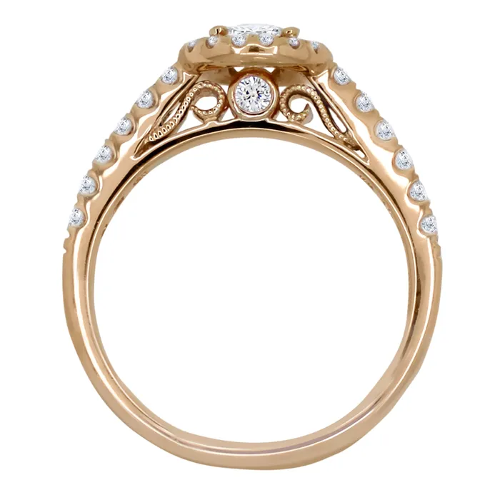 Shop IDC estore Rings Complete Round Engagement Ring