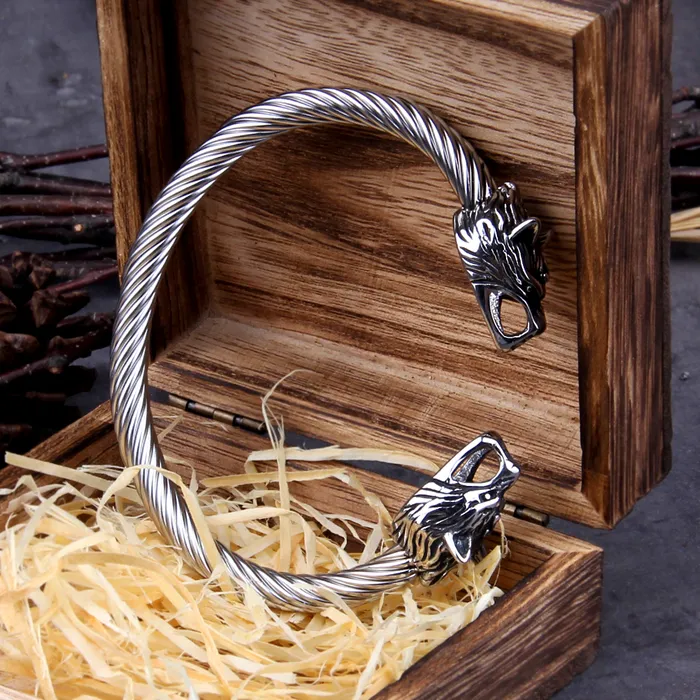 Viking Bracelet Norse Wolf AE Bracelets