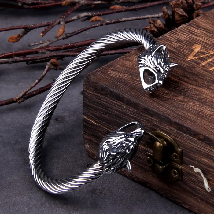 Viking Bracelet Norse Wolf AE Bracelets
