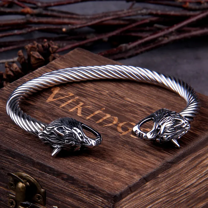 Viking Bracelet Norse Wolf AE Bracelets