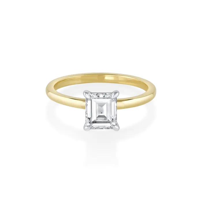104ct Step Cut Baguette Diamond Ring Marrow Fine Rings