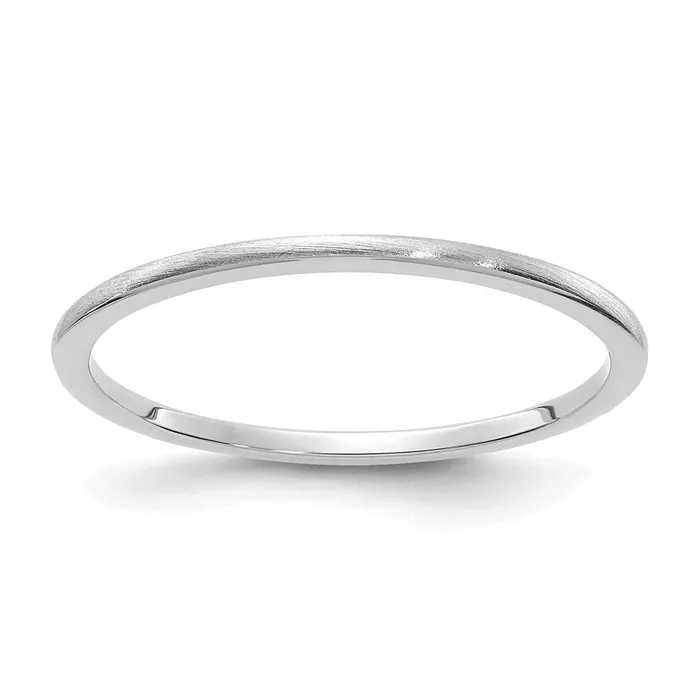 10K White Gold 12mm Half Round Satin Stackable Band 1STK24120W Stackable Expressions Rings 10K White Gold 12mm Half Round Satin Stackable Band 1STK24120W Stackable Expressions Rings