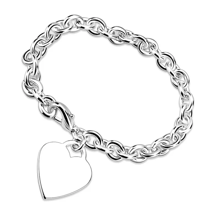 Alamode LO2549 Silver Brass Bracelet with No Stone Bracelets