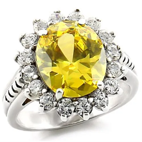 Alamode Rings 31218 HighPolished 925 Sterling Silver Ring with AAA Grade CZ in Citrine Alamode Rings 31218 HighPolished 925 Sterling Silver Ring with AAA Grade CZ in Citrine