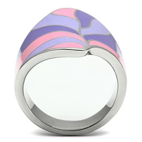 Alamode Rings TK256 High polished no plating Stainless Steel Ring with No Stone