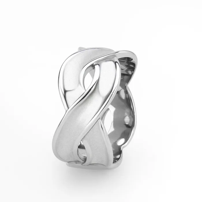 Alamode Rings TK3866 High polished no plating Stainless Steel Ring with NoStone in No Stone