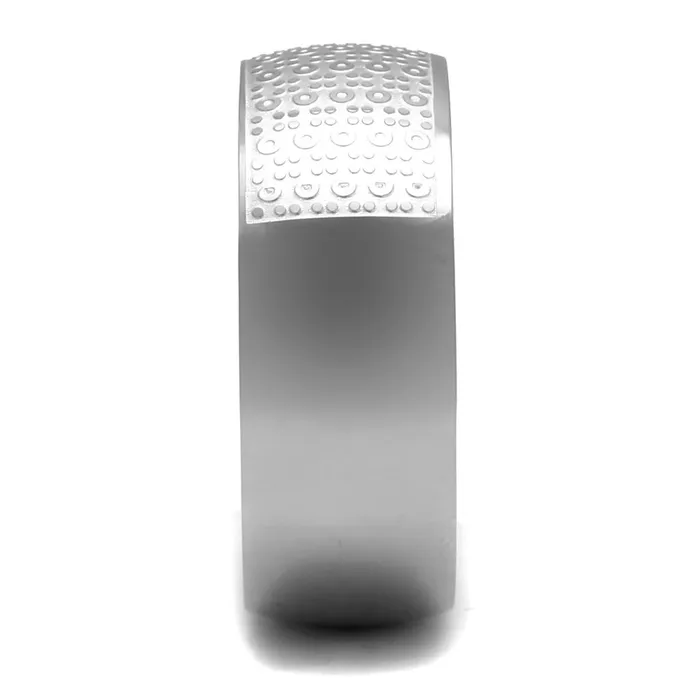 Alamode TK2945 High polished no plating Stainless Steel Ring with No Stone Rings