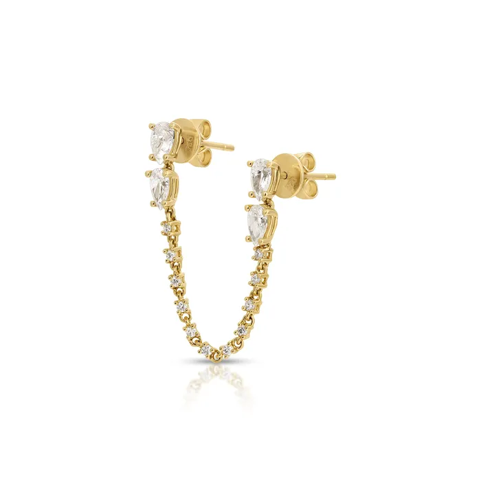 anitako Earrings DAPHNE DOUBLEPIERCING EARRING