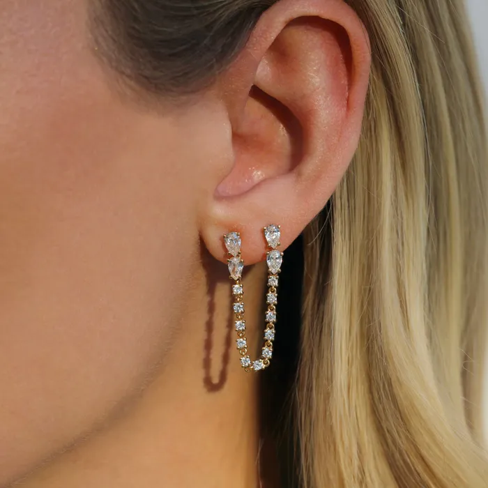 anitako Earrings DAPHNE DOUBLEPIERCING EARRING