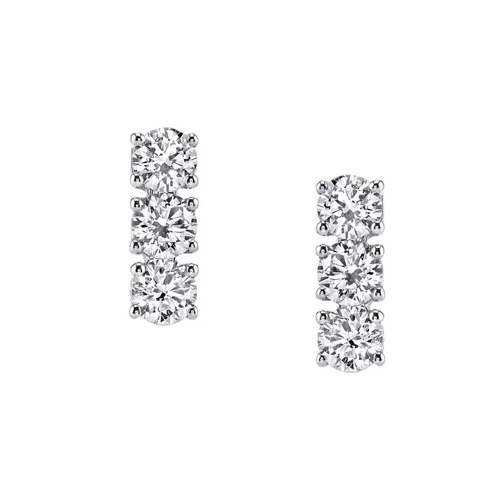anitako Earrings THREE DOT DIAMOND EARRINGS