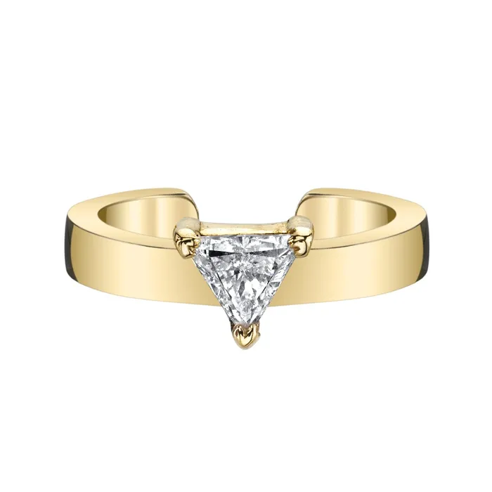 anitako Earrings TRILLION DIAMOND EAR CUFF