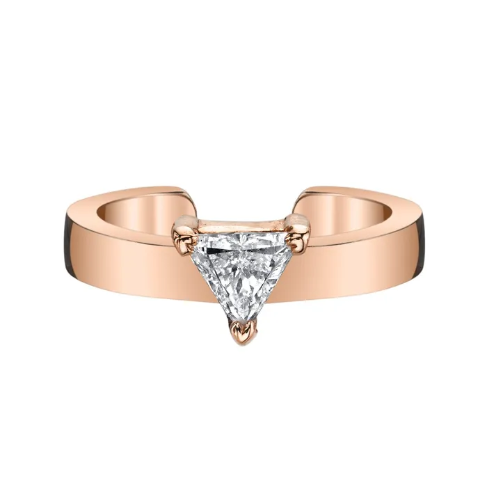 anitako Earrings TRILLION DIAMOND EAR CUFF
