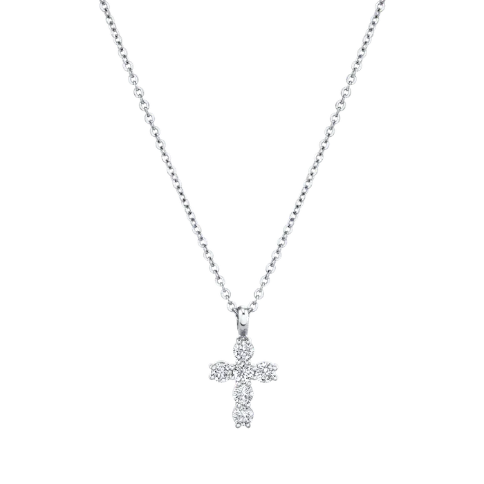 anitako Necklaces DIAMOND CROSS NECKLACE