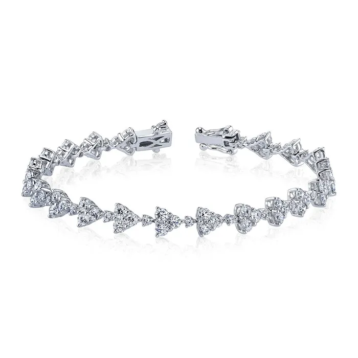anitako TRIANGLE ETERNITY DIAMOND BRACELET Bracelets
