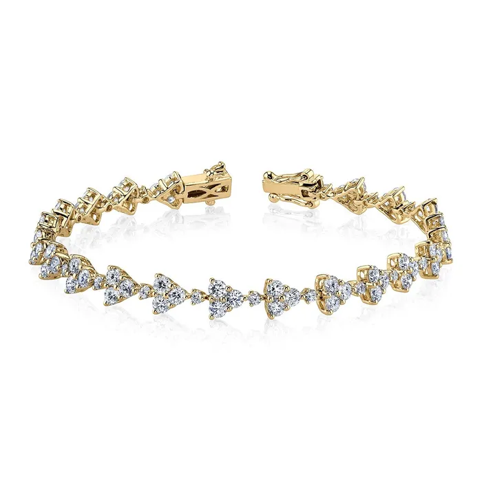 anitako TRIANGLE ETERNITY DIAMOND BRACELET Bracelets