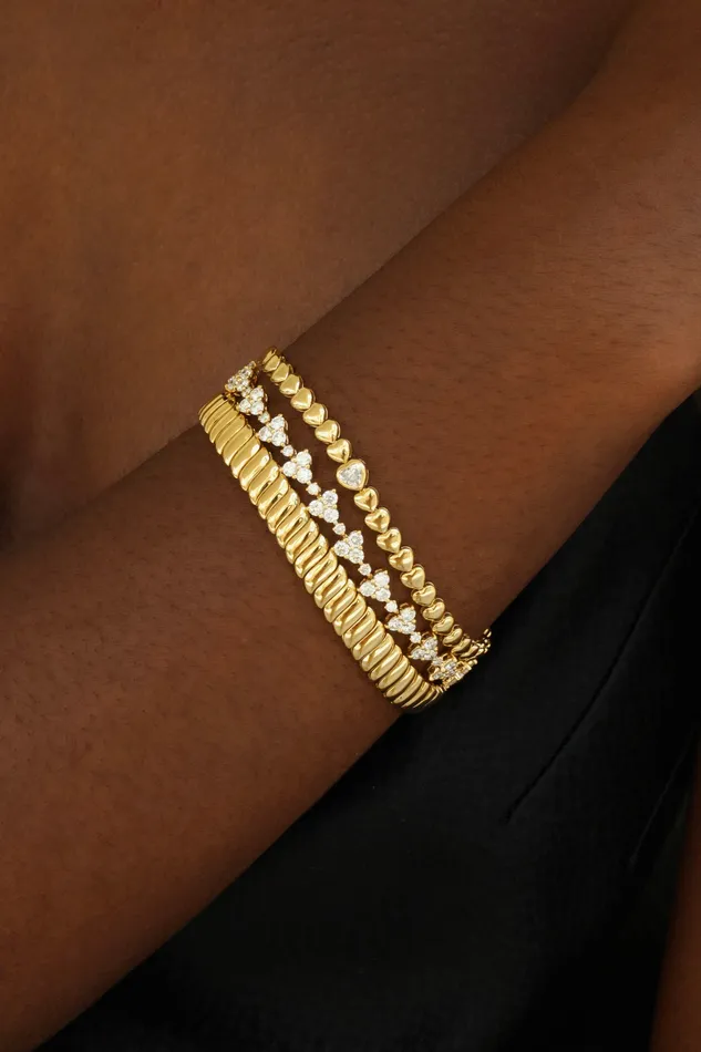 anitako TRIANGLE ETERNITY DIAMOND BRACELET Bracelets