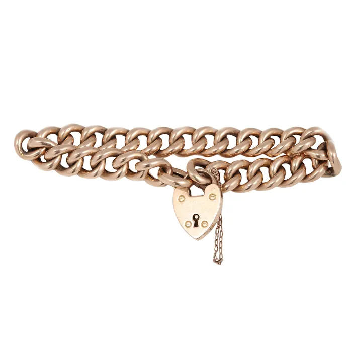 Antique Vintage Jewelry Bracelets Chester Heart Bracelet