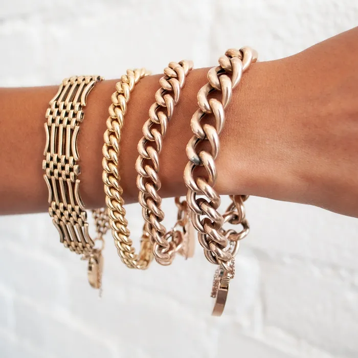 Antique Vintage Jewelry Bracelets Chester Heart Bracelet