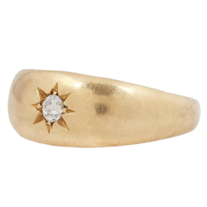 Antique Vintage Jewelry Rings Cheshire Diamond Star Ring