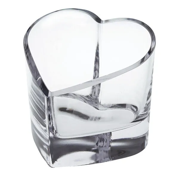 Badash Romance European Mouth Blown Heart Bowl or Votive D55 x h55 Badash Necklaces Badash Romance European Mouth Blown Heart Bowl or Votive D55 x h55 Badash Necklaces
