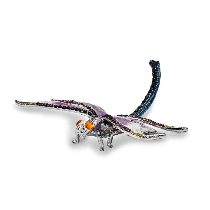 Bejeweled MADAME DRAGONFLY Ring Holder Jewelry Rings