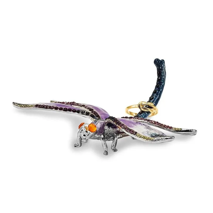 Bejeweled MADAME DRAGONFLY Ring Holder Jewelry Rings Bejeweled MADAME DRAGONFLY Ring Holder Jewelry Rings