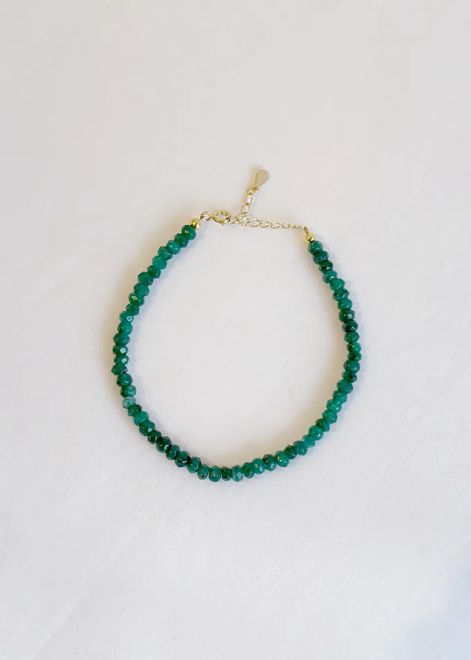 Bella Wren Jewelry Bracelets Embrace Bracelet Green Tourmaline