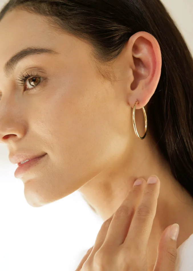 Bella Wren Jewelry Gabrielle Hoop L Earrings