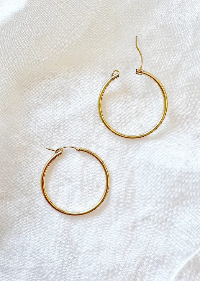 Bella Wren Jewelry Gabrielle Hoop L Earrings