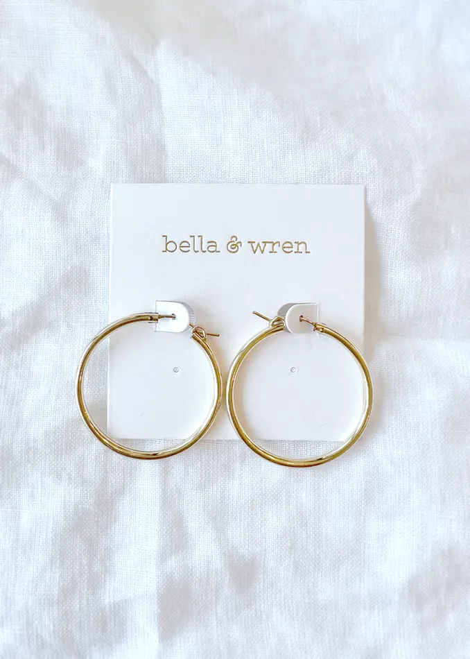 Bella Wren Jewelry Gabrielle Hoop L Earrings
