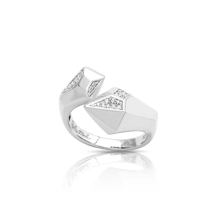Belle Etoile Belle Etoile Prisma Ring White Rings