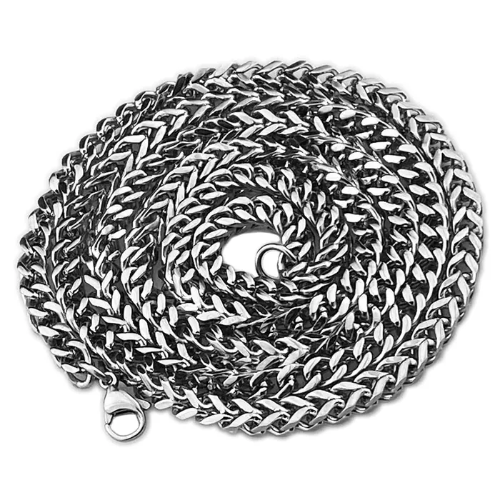 Bling Cartel Admin Necklaces Solid Stainless Steel Franco Chain Necklace 36 Bling Cartel Admin Necklaces Solid Stainless Steel Franco Chain Necklace 36