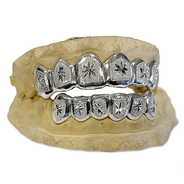 Bling Cartel Admin Rings Real 925 Sterling Silver Custom Grillz Diamond Dust Starburst Cuts Teeth Grill Bling Cartel Admin Rings Real 925 Sterling Silver Custom Grillz Diamond Dust Starburst Cuts Teeth Grill
