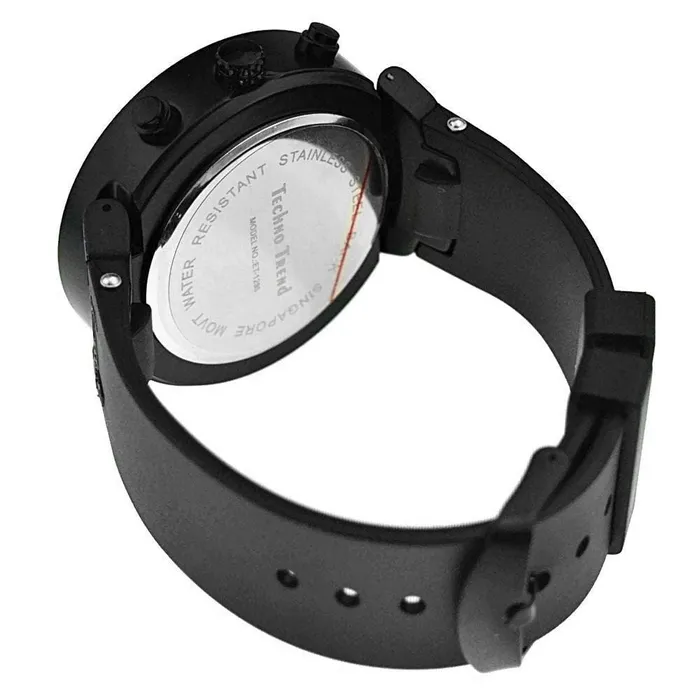 Bling Cartel Admin Watches Black Stones Huge Round Watch