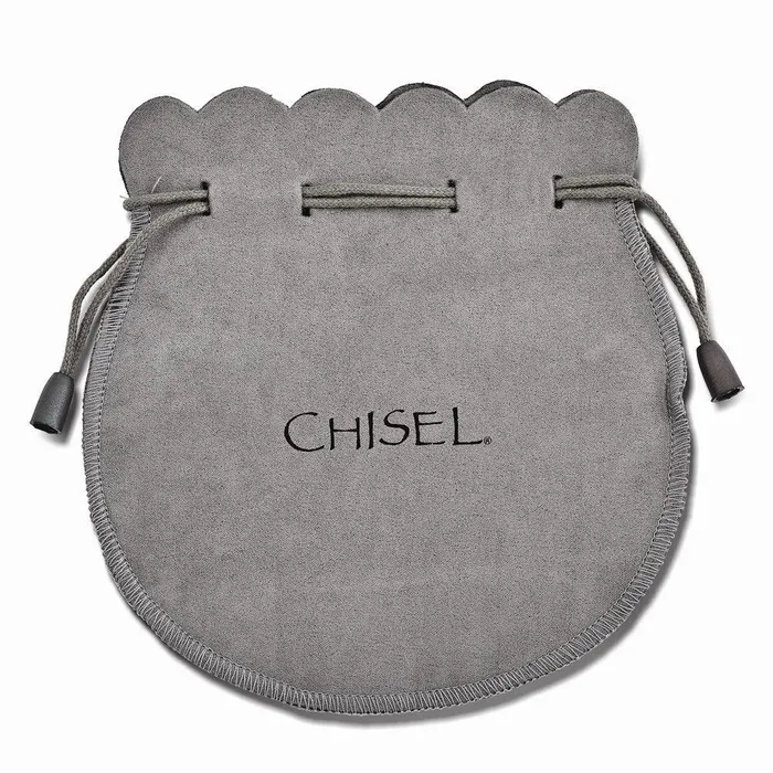 Bracelets Chisel Stainless Steel Polished Blue Leather 825in ID Bracelet Bracelets Chisel Stainless Steel Polished Blue Leather 825in ID Bracelet