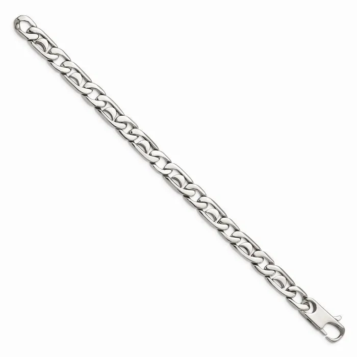 Bracelets Chisel Stainless Steel Polished Links Bracelet Bracelets Chisel Stainless Steel Polished Links Bracelet