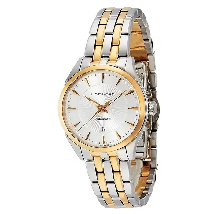 Bracelets Hamilton Womens Watch Jazzmaster Automatic Two Tone Steel Bracelet H42225151 Hamilton Bracelets Hamilton Womens Watch Jazzmaster Automatic Two Tone Steel Bracelet H42225151 Hamilton