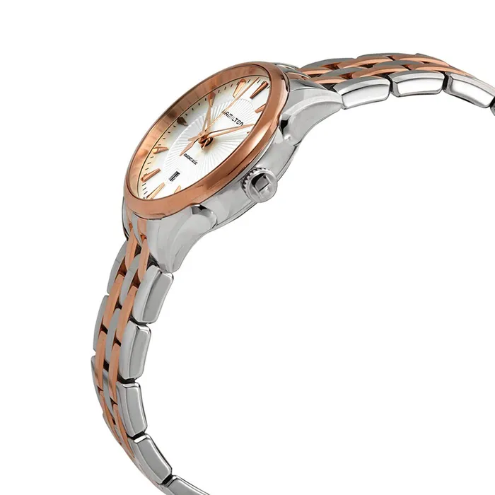 Bracelets Hamilton Womens Watch Jazzmaster Automatic Two Tone Steel Bracelet H42225151 Hamilton Bracelets Hamilton Womens Watch Jazzmaster Automatic Two Tone Steel Bracelet H42225151 Hamilton