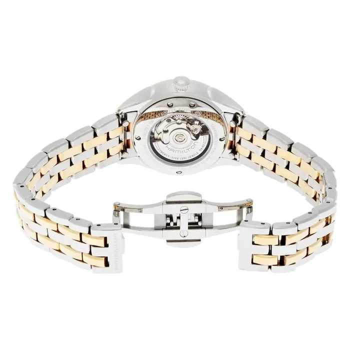 Bracelets Hamilton Womens Watch Jazzmaster Automatic Two Tone Steel Bracelet H42225151 Hamilton Bracelets Hamilton Womens Watch Jazzmaster Automatic Two Tone Steel Bracelet H42225151 Hamilton
