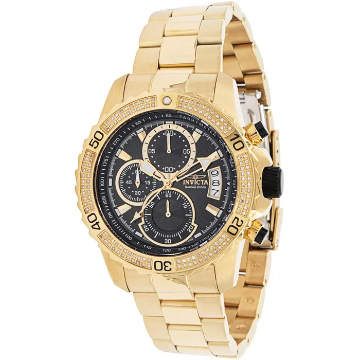 Bracelets Invicta Invicta Mens Quartz Watch Pro Diver Chronograph Date Display SS Bracelet 37998 Bracelets Invicta Invicta Mens Quartz Watch Pro Diver Chronograph Date Display SS Bracelet 37998