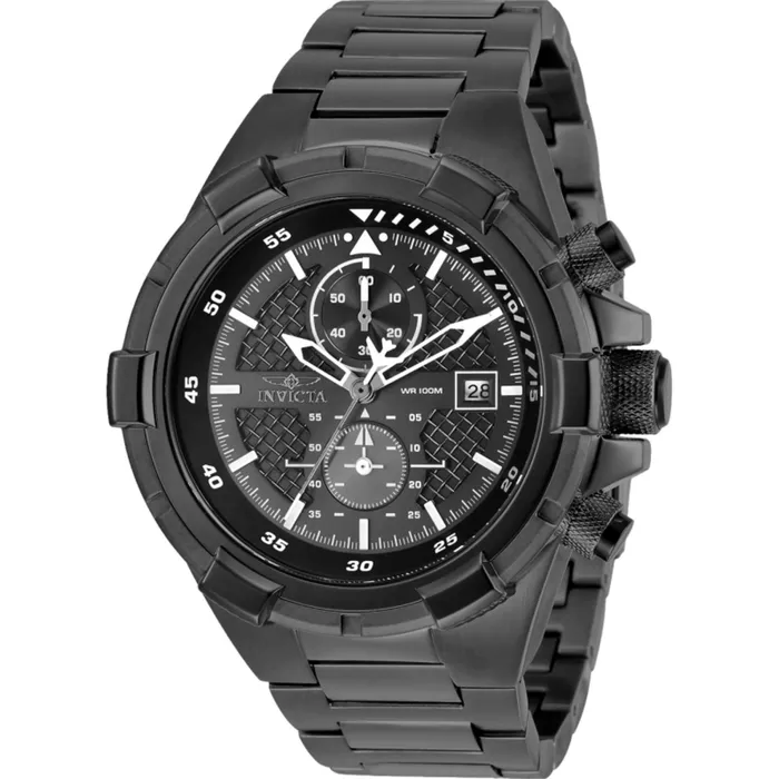 Bracelets Invicta Invicta Mens Watch Aviator Chronograph Black Stainless Steel Bracelet 28109 Bracelets Invicta Invicta Mens Watch Aviator Chronograph Black Stainless Steel Bracelet 28109