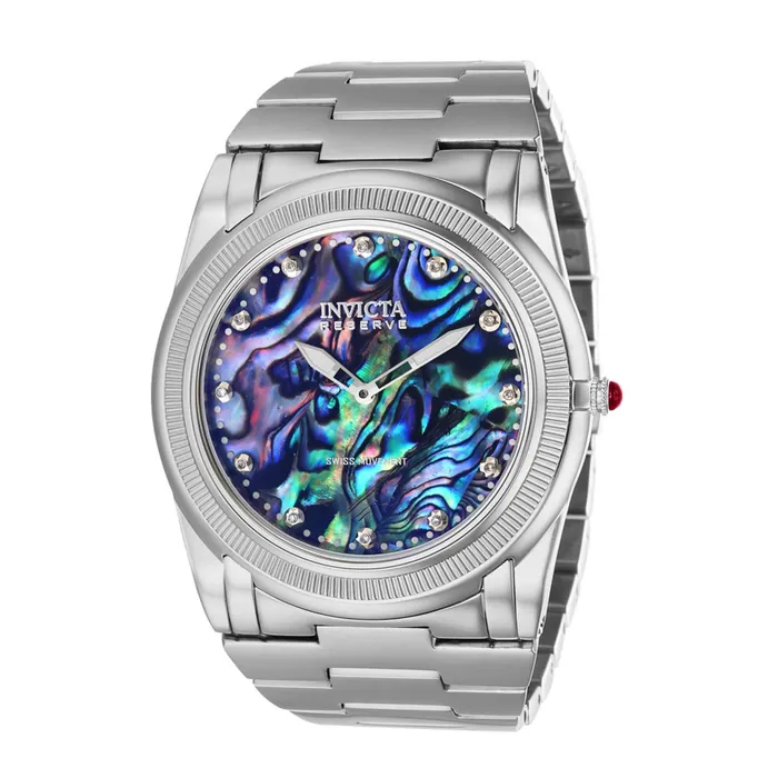 Bracelets Invicta Invicta Mens Watch Reserve Slim Swiss Quartz Abalone Dial Steel Bracelet 41043 Bracelets Invicta Invicta Mens Watch Reserve Slim Swiss Quartz Abalone Dial Steel Bracelet 41043