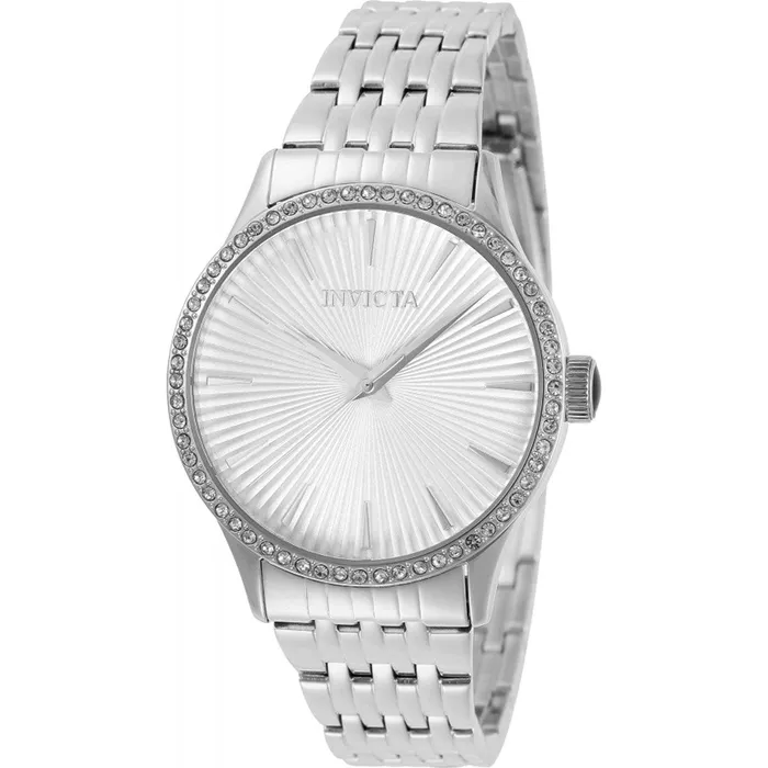 Bracelets Invicta Invicta Womens Quartz Watch Angel Silver Dial Stainless Steel Bracelet 31945 Bracelets Invicta Invicta Womens Quartz Watch Angel Silver Dial Stainless Steel Bracelet 31945